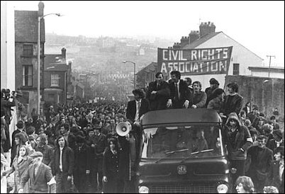 The Civil Rights Movement, although enthusiastic and militant, naively believed the British state was a potential ally